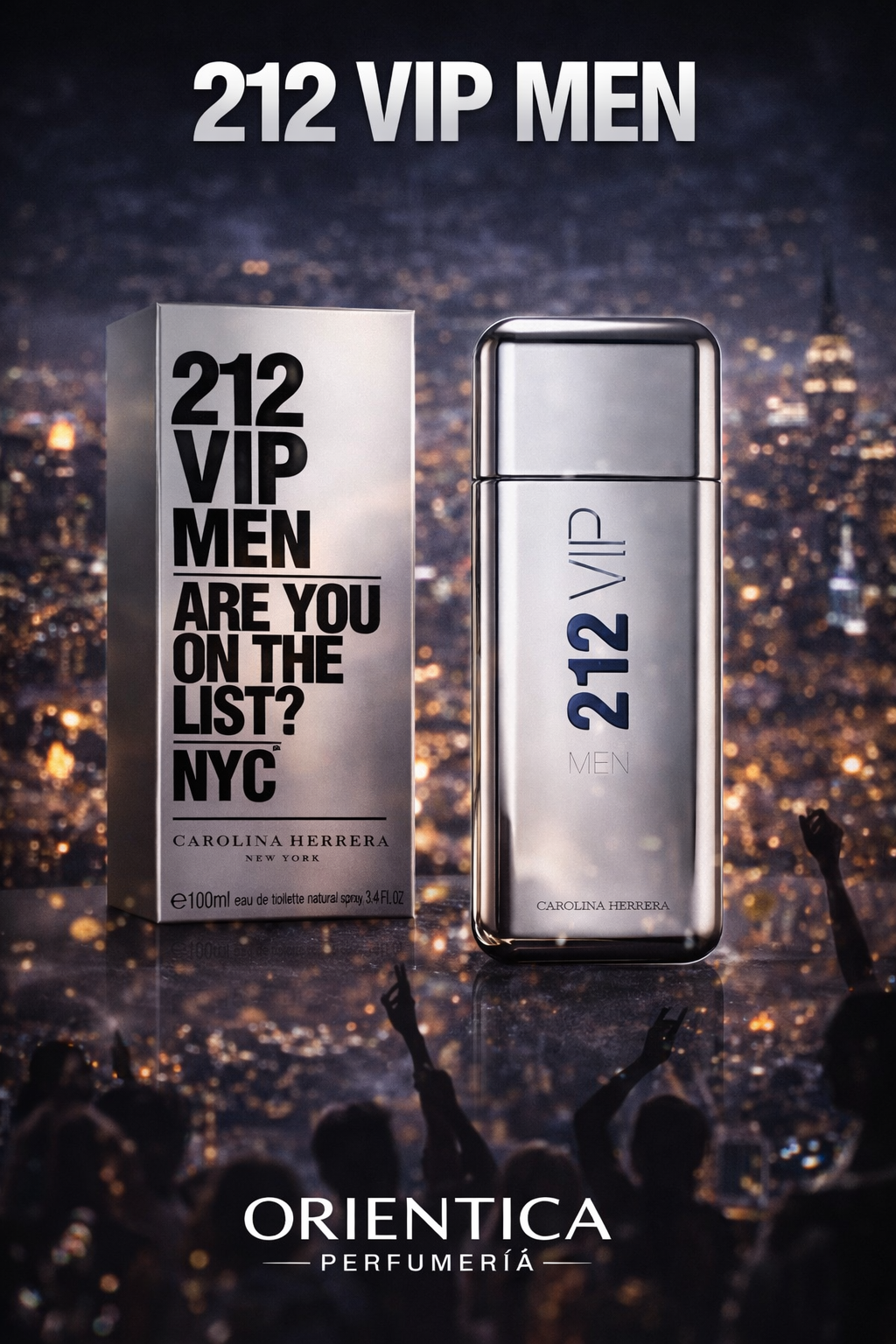212 VIP MEN CAROLINA HERRERA